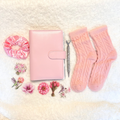 Pink Budget Binder Cozy Set