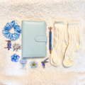 Baby Blue Budget Binder Cozy Set