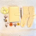 Yellow Budget Binder Cozy Set